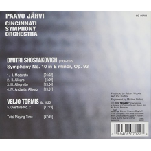 San Francisco Symphony - Symphony No.10 In E Minor
