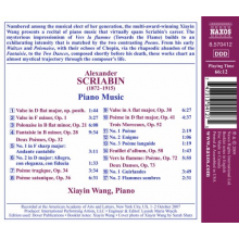 Scriabin, A. - Piano Music:Sonate-Fantaisie/Impromptus/Nocturnes