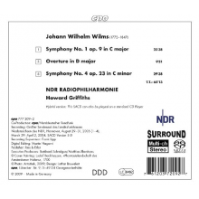 Wilms, J.W. - Symphonies Opp9 & 23/Overture In D