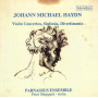 Haydn, M. - Violin Concertos/ Sinfonia/Divertime