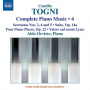 Togni, C. - Complete Piano Music 4