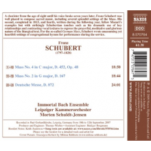 Immortal Bach Ensemble - Schubert: Mass In C Major/Mass In G Major/Deutsche Messe