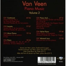 Veen, Jeroen Van - Piano Music Vol.2