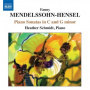 Mendelssohn-Hensel, F. - Piano Sonatas In C and G