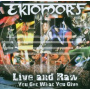 Ektomorf - Live and Raw +CD