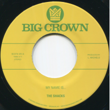 Shacks - My Name is... / Sand Song