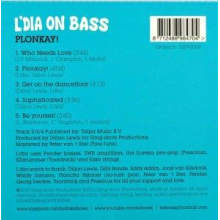 L'dia On Bass - Plonkay! - 5 Track Ep