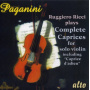 Paganini, N. - Complete Caprices For Solo Violin