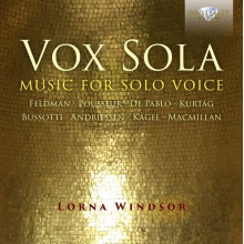 Windsor, Lorna - Vox Sola - Music For Solo Voice