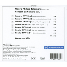 L Orfeo Barockorchester - Concerti Da Camera Vol.1