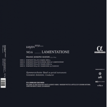 Antonini, Giovanni - Haydn 2032 No.6: Lamentatione