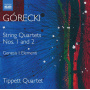 Tippett Quartet - Gorecki: String Quartets Nos. 1 and 2