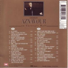 Aznavour, Charles - Au Carnegie Hall