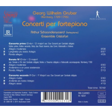 Gruber, G.W. - Concerti Per Fortepiano
