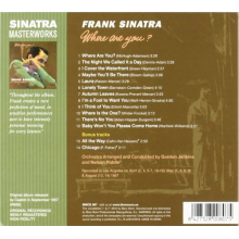 Frank Sinatra - Where Are You?