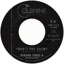 Jones, Durand & the Indications - 7-Don't You Know