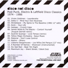 Various - Disco Not Disco