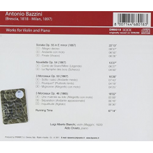 Bazzini, A. - Works For Violin & Piano