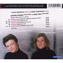 Weithaas, Antje - Dvorak & Suk : Violin & Piano