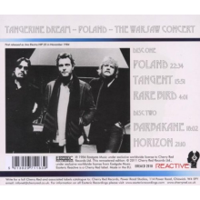Tangerine Dream - Poland - Warsaw Concert