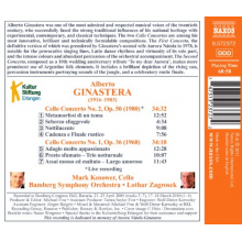 Ginastera, A. - Cello Concertos Nos.1 & 2