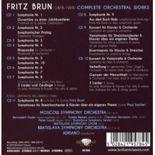 Brun, F. - Complete Orchestral Works