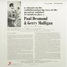 Desmond, Paul & Gerry Mulligan - Two of a Mind