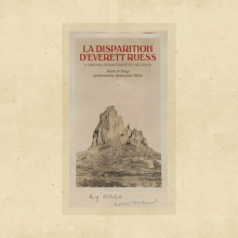 Tellier, Emmanuel - La Disparition D'everett Ruess