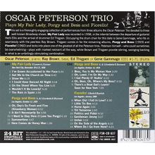 Oscar Peterson -Trio- - Plays My Fair Lady, Porgy and Bess and Fiorello!