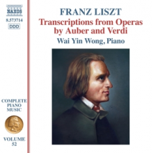 Horowitz, Vladimir - Transcriptions From Operas By Auber and Verdi