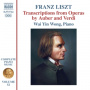Horowitz, Vladimir - Transcriptions From Operas By Auber and Verdi