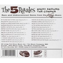5 Royales - Right Around the Corner - Rare and Undiscovered