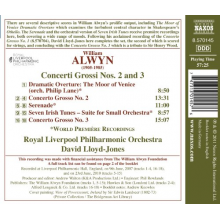 Alwyn, W. - Overture/the Moor of Venice/Concerto Grosso No.2