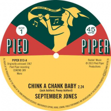 September Jones - Chink a Chank Baby/That's What Love is