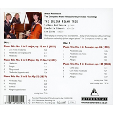 Rubinstein, A. - 5 Piano Trios
