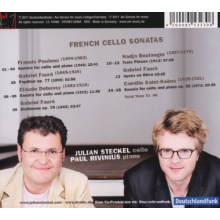 Steckel, Julian - French Cello Sonatas