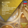 Allegri/Tallis - Miserere/Lamentations of Jeremiah & Other Renaissance