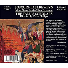 Tallis Scholars - Missa Mater Patris/Missa Da Pacem