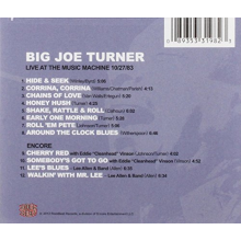 Turner, Big Joe - Live 1983