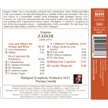 Zador, E. - Five Contrasts