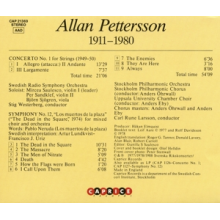 Pettersson, A. - Concerto No.1 For Strings/Symphony No.12