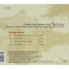 Choeur De Moines Benedictins D - Chant Gregorien:Vierge Ma