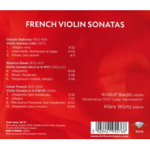 Barati, Kristof - French Violin Sonatas