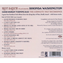 Hot Sauce Ft. Rhonda Washington - Good Woman Turning Bad