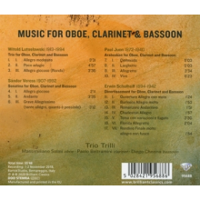 Trio Trilli - Music For Oboe, Clarinet & Bassoon