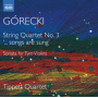 Tippett Quartet - Gorecki: String Quartet No.3 'Songs Are Sung'