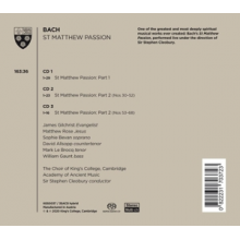 King's College Choir, Cambridg - Bach: St Matthew Passion