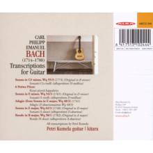 Bach, C.P.E. - Transcriptions For Guitar