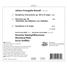 Brandl, J.E. - Symphony Concertante Op.20 In D Major