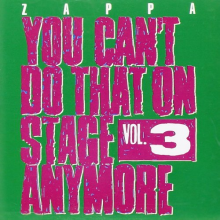 Zappa, Frank - You Can't Do That Vol.3